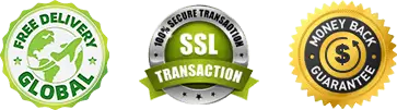 Worldwide Free Shipping | SSL Secure Payment | Support Bank Transfer